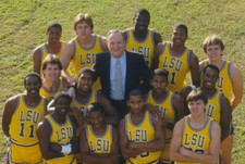 Coach Dale Brown Lousiana State University Basketball1980 Basketball Photo