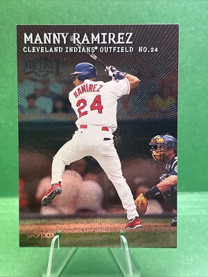 2000 Metal #194 Manny Ramirez Cleveland Indians