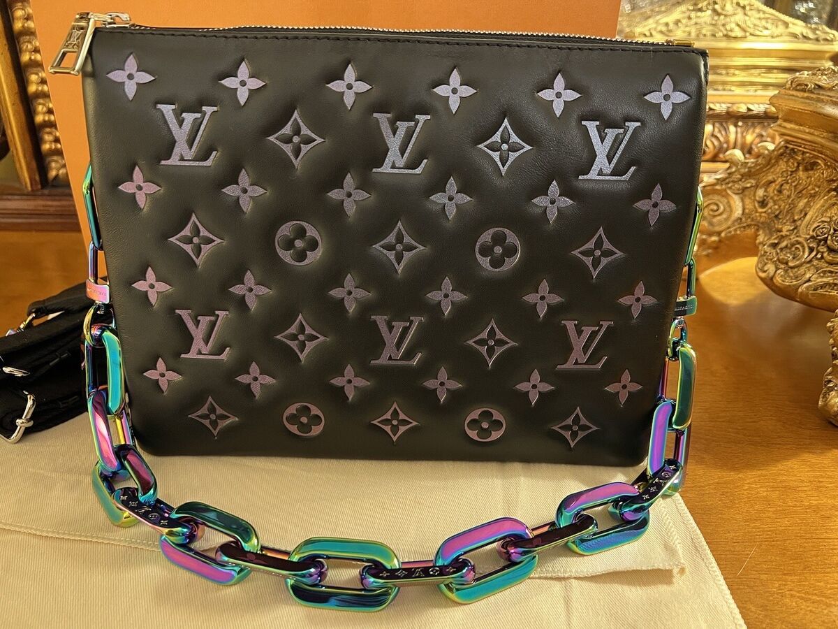 NIB Louis Vuitton Coussin PM Sky Black M23618 💯% Authentic NIB Louis Vuitton Coussin PM Sky Black M23618 💯% Authentic