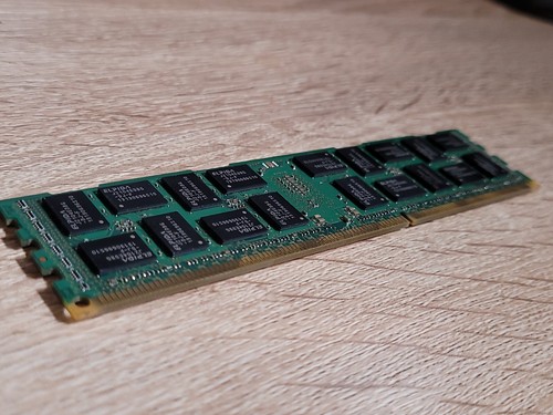 Memory ram module 1 x 8G Elpida EBJ81RF4EDWA-DJ-F 2Rx4 PC3L-10600R-9-11-E2 -ECC - Picture 3 of 3
