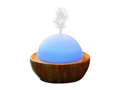 SPT Ultrasonic Aroma Diffuser/Humidifier with Bamboo Base (Sphere) - Thumbnail 5