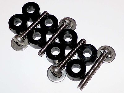 X-Long M6x40mm TV Wall Bracket to TV Screws or Bolts w/20mm Spacers   VESA 200