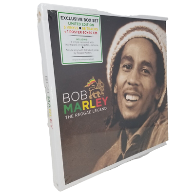 Bob Marley The Reggae Legend Sealed Box Set 33rpm LP Vinyl Record
