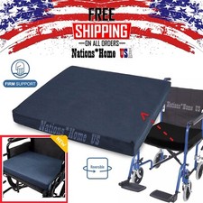 Wheelchair Cushion Foam Coccyx Heavy Duty Seat Office Bench Car Tailbone Pain 3"