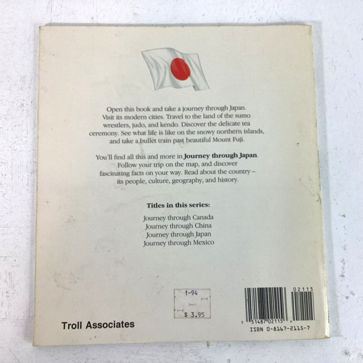 Journey Through Japan Richard Tames 1991 Trade Paperback Like New