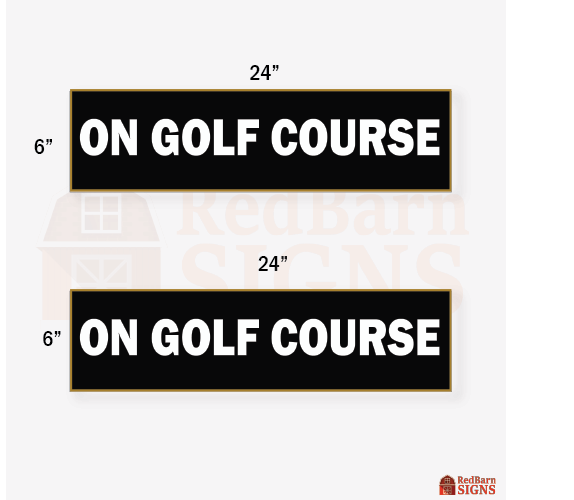 ON GOLF COURSE 6