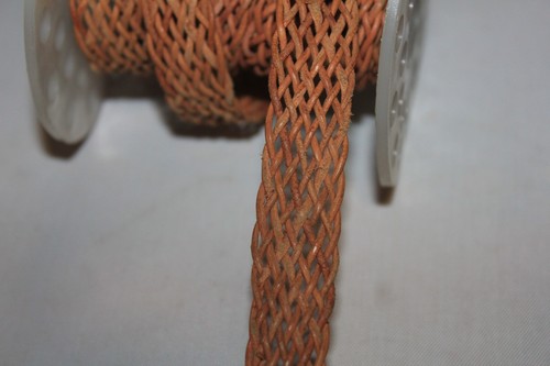 1 mm - Cuero genuino - Varios patrones trenzados - 1 yarda por paquete - Imagen 11 de 18