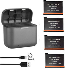 New 3.85V 6.9Wh IS360X3B Battery or Storage Du For Insta 360 X3 insta360 ONE X3