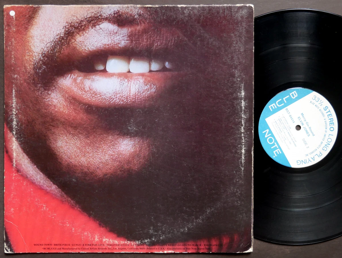 ELVIN JONES Merry Go Round LP BLUE NOTE BST 84414 US 1972 UA JAZZ