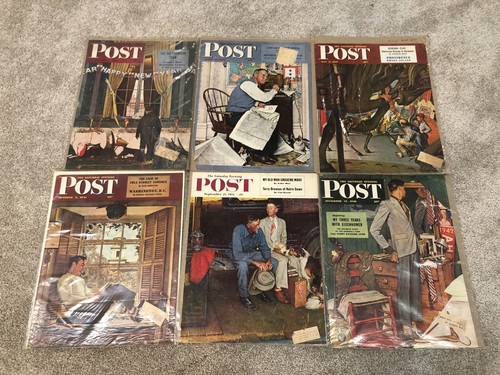The Saturday Evening Post, Vintage Norman Rockwell Cover Art - Picture 8 of 44