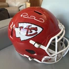 PATRICK MAHOMES KC Chiefs Signed Full Size Replica Helmet Signature Fanatics