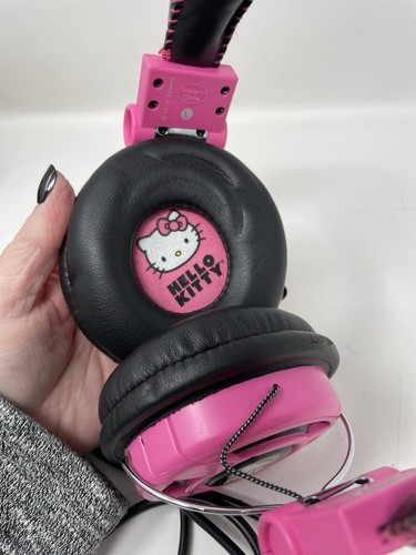 Hello Kitty Wired Earphones 2453chn01 Pink Black - Picture 5 of 5
