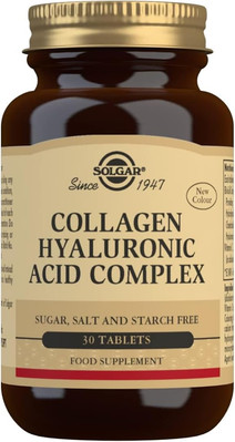Solgar Collagen Hyaluronic Acid Complex, 30 Tablets - Hydrolyzed Collagen... 