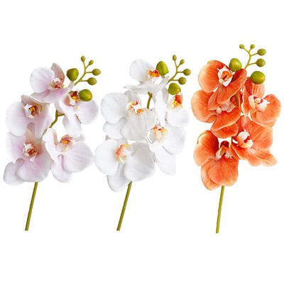 Kunstblumen künstliche Orchidee Stamm Phalaenopsis Orchidee realistische Haptik