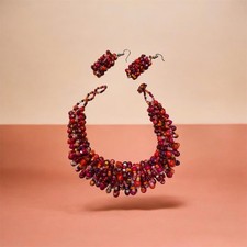 Guatemalan Made Beads Bracelets And Earrings