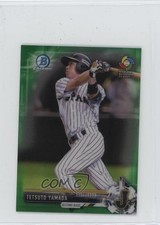 2017 Bowman Chrome Minis Prospects Green Refractor /99 Tetsuto Yamada 1m01