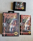 DRAGON'S FURY SEGA GENESIS COMPLETE IN BOX & GEMFIRE MANUAL