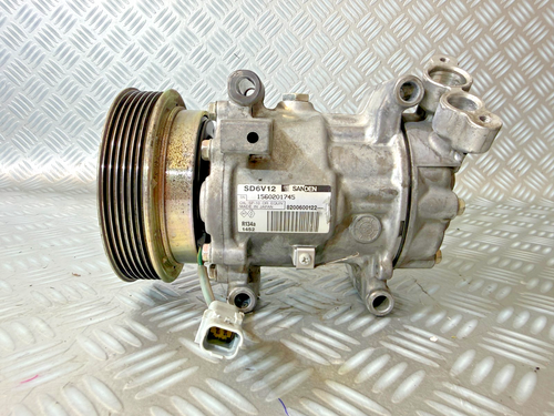 COMPRESSEUR CLIM RENAULT CLIO 3 1.4 16V 98CH K4J SANDEN 8200600122 - Photo 1/6