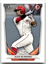 2014 Bowman Draft #DP25 Alex Blandino 1st Cincinnati Reds Baseball
