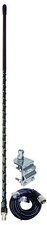 Accessories Unlimited AUMM12-B 2ft CB Antenna Kit Black Mirror Mount 9ft Coax