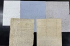 Five Civil War Era Letters - Confederate