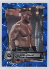 2025 Topps Chrome WWE Sapphire Edition Ridge Holland #82 12r5