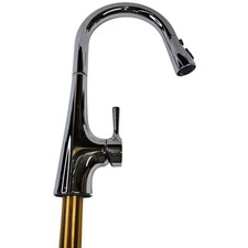 Kohler 24661-CP Tempered 1.5 GPM Pull Down Kitchen Faucet - Polished Chrome