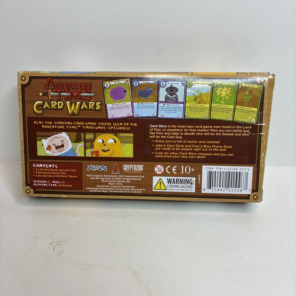 Adventure Time Card Wars: Finn vs Jake Collectors Pack Game | Cartoon Network - Image 4 of 4