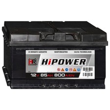 HR HiPower Autobatterie 12V 85Ah 800A Starterbatterie 585200080