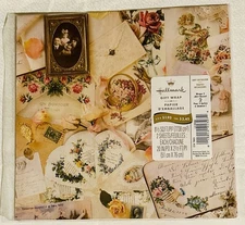 Vintage Hallmark Gift Wrap 1 Sealed Package New