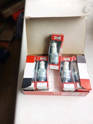 10 x L5 Spark Plugs fit Triumph TS20 T100 T110 Villiers, Velocette, BSA, MG TD