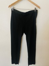 Everlane Charcoal Gray Trousers Stretch Ponte Side-Zip Pant Size 8