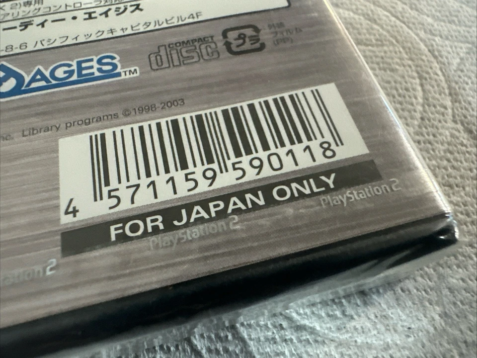 New Sealed Sega AGES  Vol. 8 V.R. Virtua Racing Japan PlayStation 2 US SELLER! - Image 3 of 4