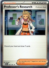 Professor's Research [Professor Sada] 087/091 Holo SV: Paldean Fates Pokemon