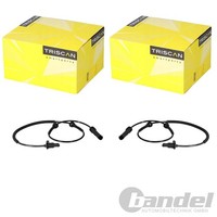 2X Triscan ABS-SENSOR Raddrehzahl ABS-FÜHLER Vorne Passend FüR BMW X3 X4