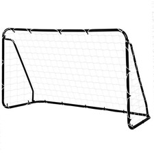 HOMCOM cage de foot 203x81x120cm Noir
