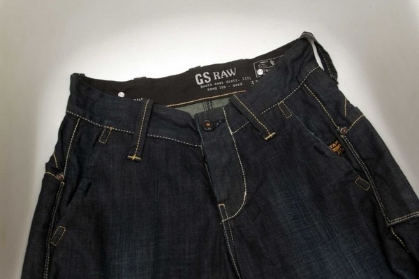 Men G-Star Raw Jeans Grey Cotton 28