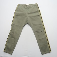 Nili Lotan Paris Pants Size 2 Green Side Stri...