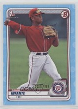 2020 Bowman Draft Sky Blue Border 204/499 Sammy Infante #BD-48 e9p