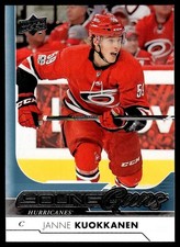 2017-18 Upper Deck Young Guns Janne Kuokkanen Rookie Carolina Hurricanes #213