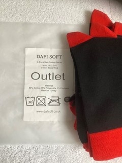 Men’s Cotton Socks Size 12 14