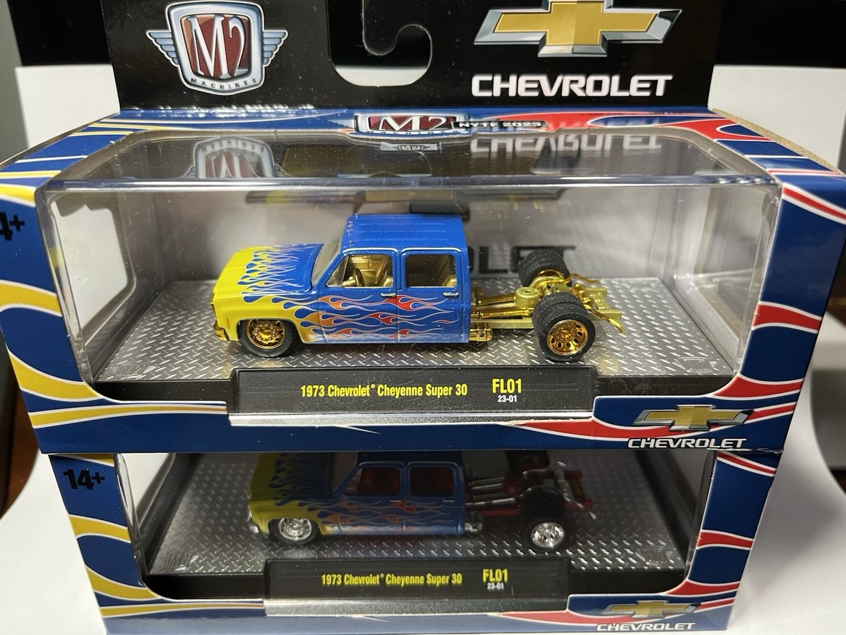 M2マシーン 1973 シボレー・シャイアン・スーパー30 (チェイスカー) Amazon.com: M2 Machines 1973 Chevrolet Cheyenne Super 30