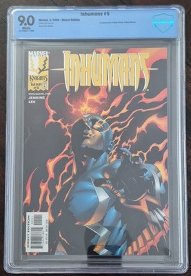 INHUMANS #5 CBCS 9.0 - Key 1st App BLACK WIDOW Yelena Marvel AVENGERS Not Cgc