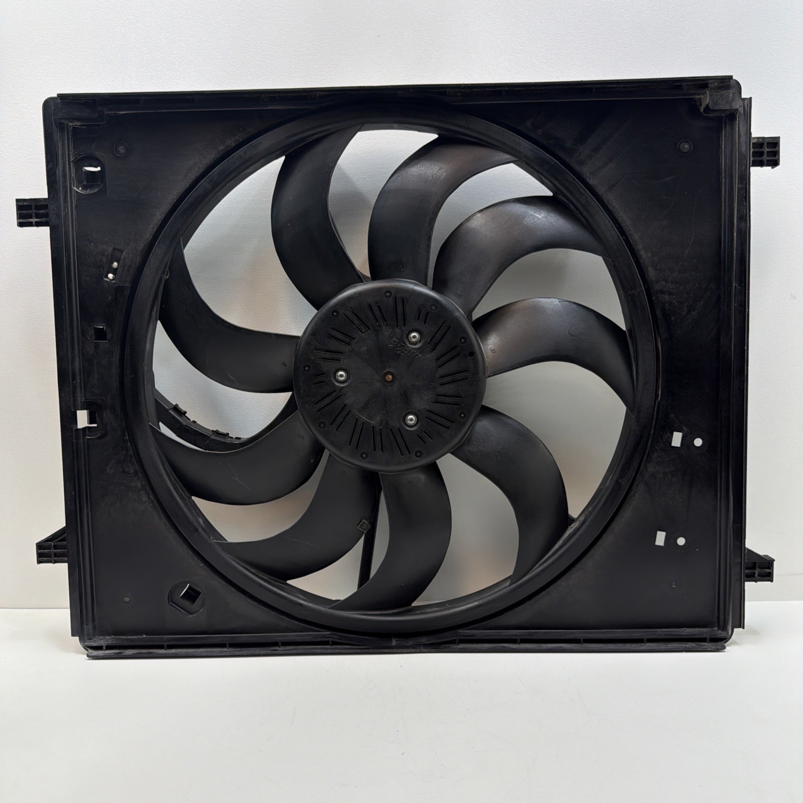 🟢2014-22 Maserati Ghibli M157 Engine Radiator Cooling Fan Motor Assembly OEM🟢