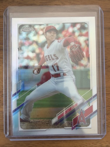 2021 TOPPS CHROME #159 SHOHEI OHTANI REFRACTOR