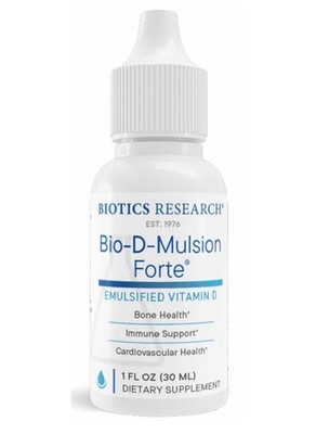 Biotics Research Bio-D-Mulsion Forte Emulsified Vitamin D3 4000 IU Liquid 1 oz