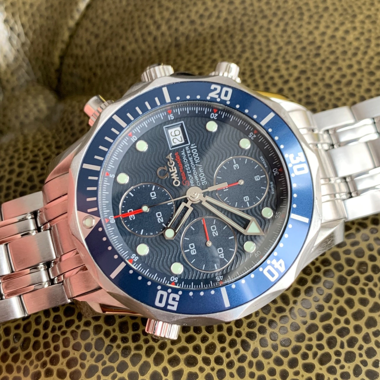 Omega Seamaster Automatic Chronograph Ref. 2225.8… - image 3