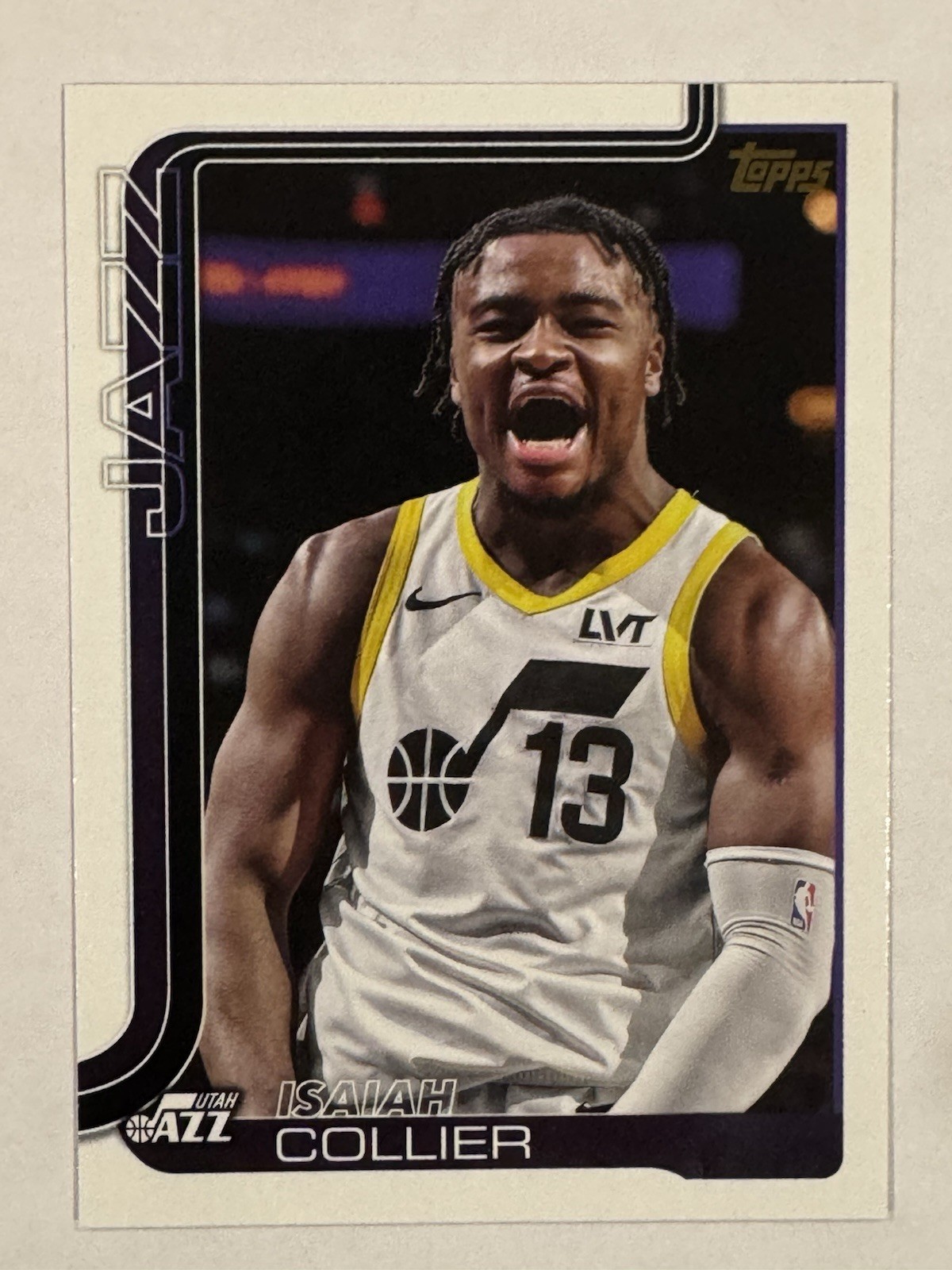 2025-26 Topps - Isaiah Collier #133 Golden Mirror SSP Jazz