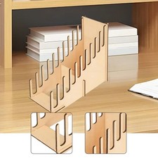 Greeting Card Display Stand Holder Wood Display Shelf for Postcards Vendors