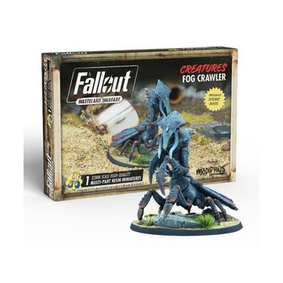 Modiphius Fallout - Wasteland Warfare 32mm Creatures - Fog Crawler SW (New)